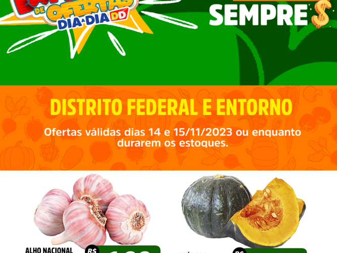 Atacadão Dia a Dia até 15/11/2023