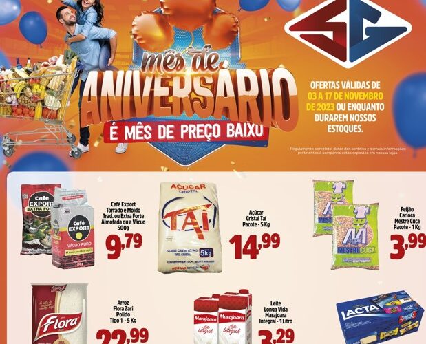 Guarapari Supermercados até 17/11/2023