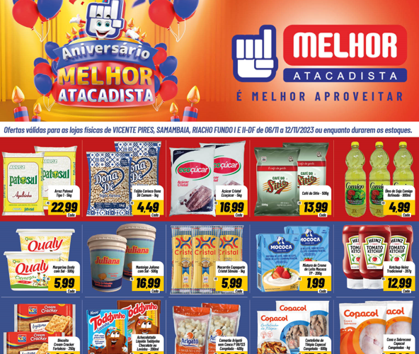 Melhor Atacadista até 12/11/2023