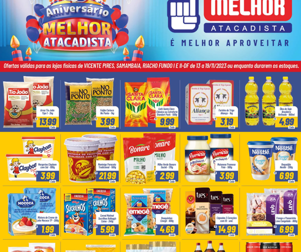 Melhor Atacadista até 19/11/2023