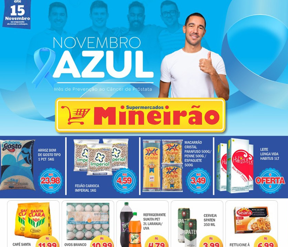 Supermercado Mineirão até 15/11/2023