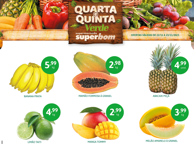 Supermercado Superbom até 23/11/2023