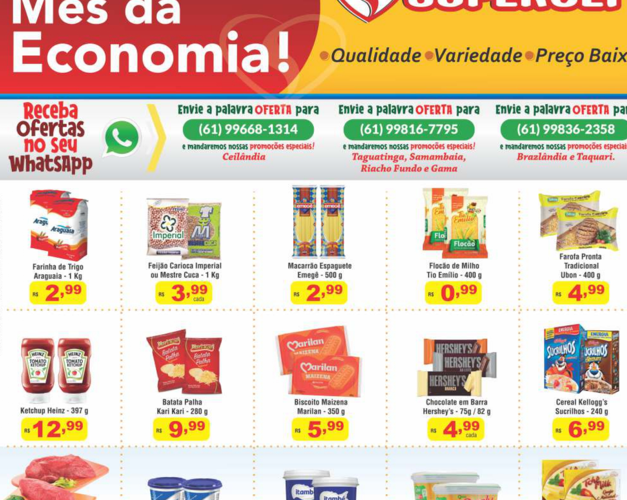 Supercei Supermercado até 12/11/2023