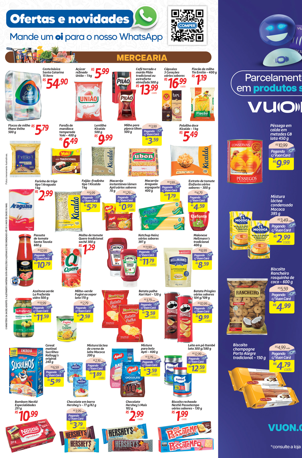 Ofertas supermercado comper