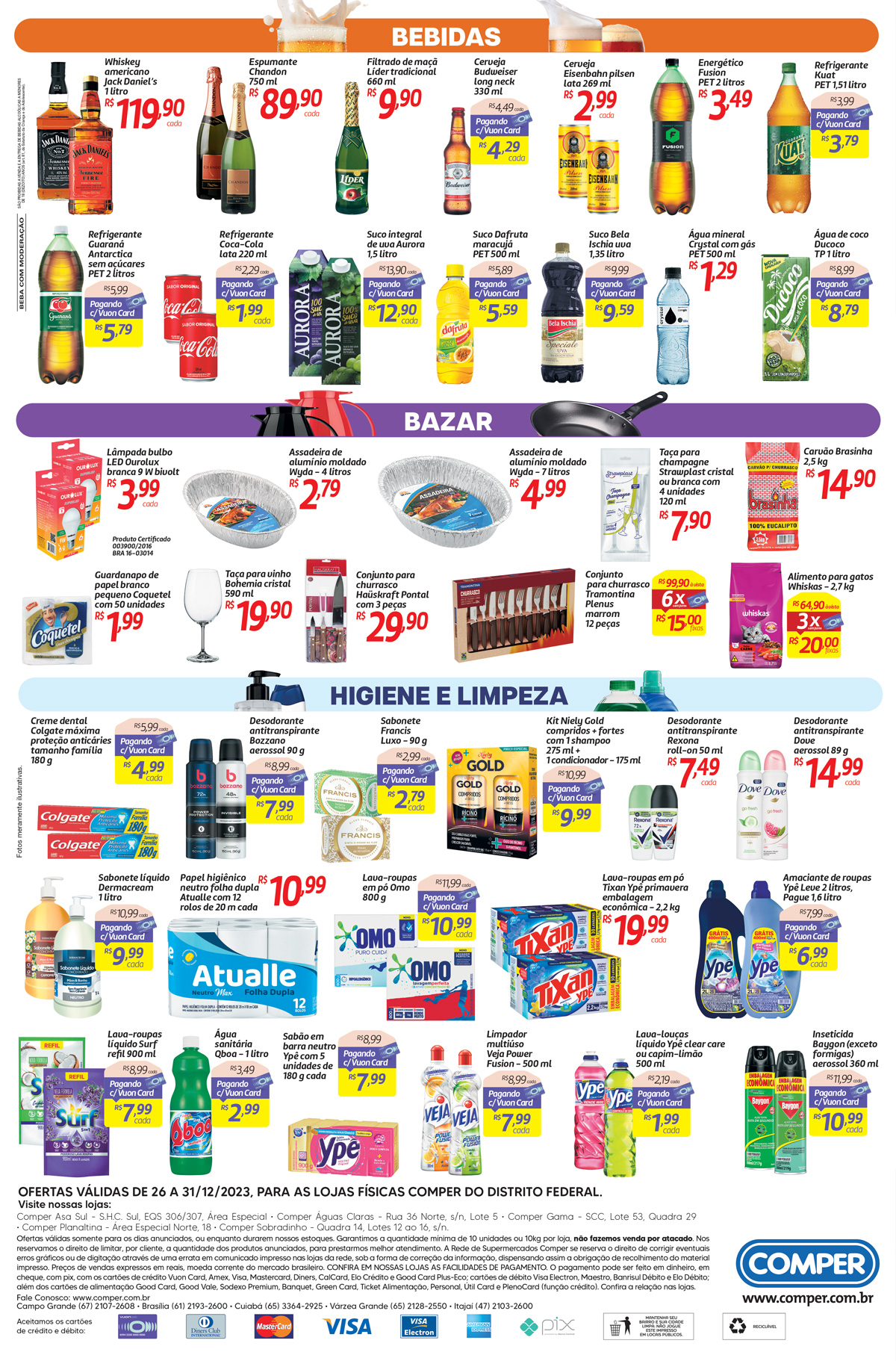 Ofertas supermercado comper