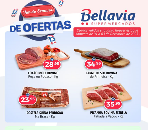 Supermercado Bellavia até 03/12/2023