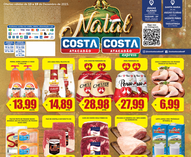 Atacadão Costa até 19/12/2023