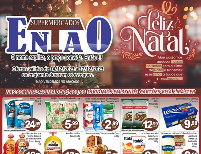 Supermercado Então até 27/12/2023