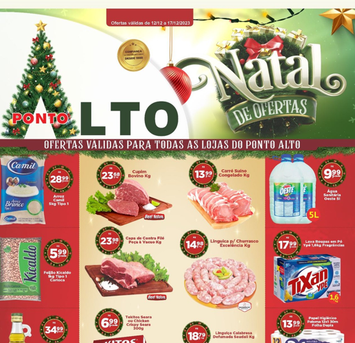 Supermercado Ponto Alto até 17/12/2023