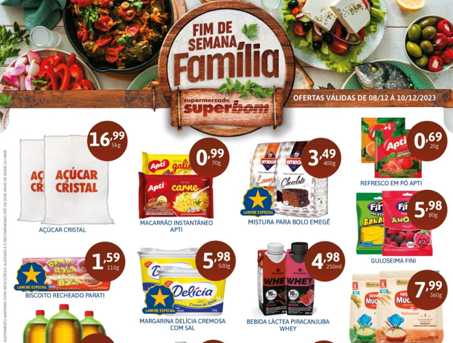 Ofertas supermercado superbom