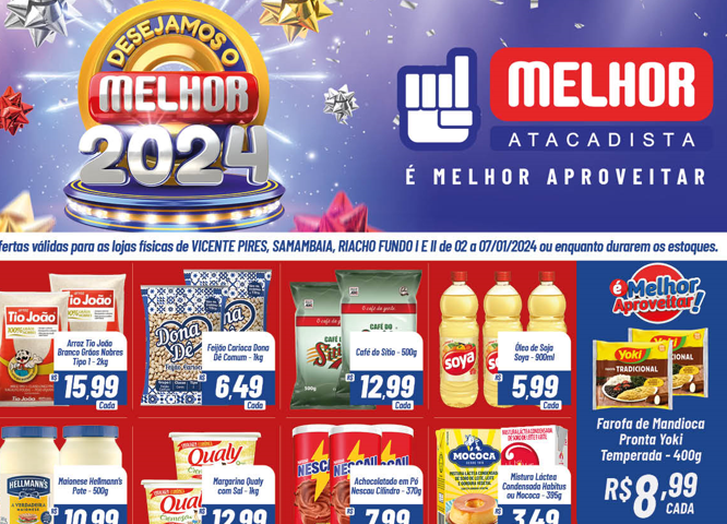Melhor Atacadista até 07/01/2024
