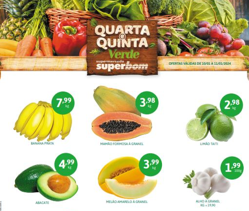 Supermercado Superbom até 11/01/2024