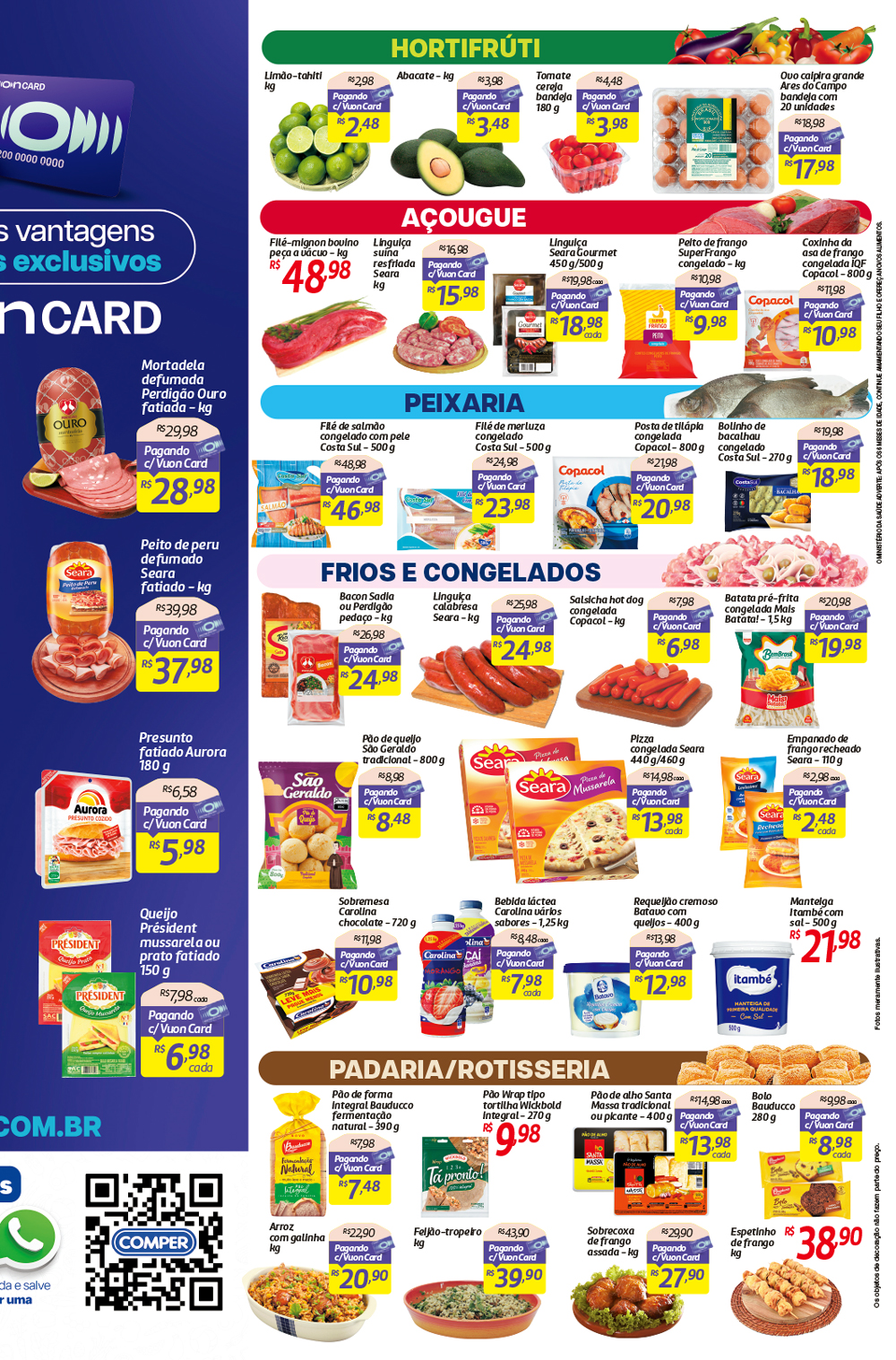 Ofertas supermercado comper