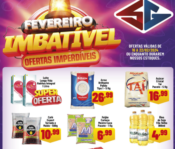 Guarapari Supermercados até 22/02/2024