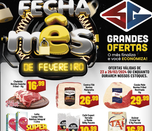 Guarapari Supermercados até 29/02/2024