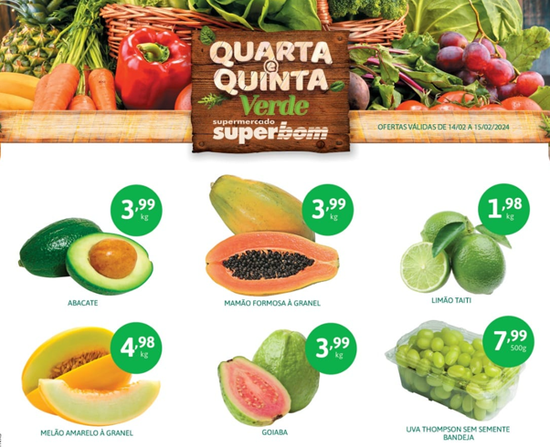 Supermercado Superbom até 15/02/2024