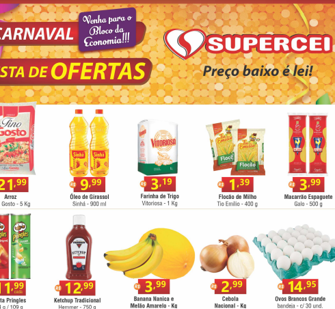 Supercei Supermercado até 04/02/2024