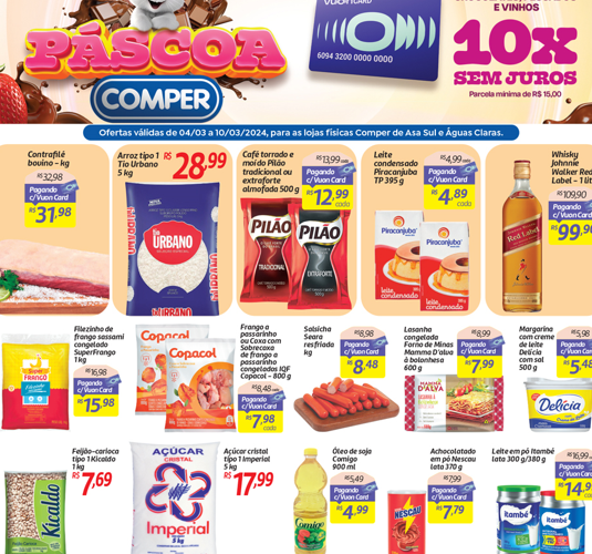 Ofertas supermercado comper