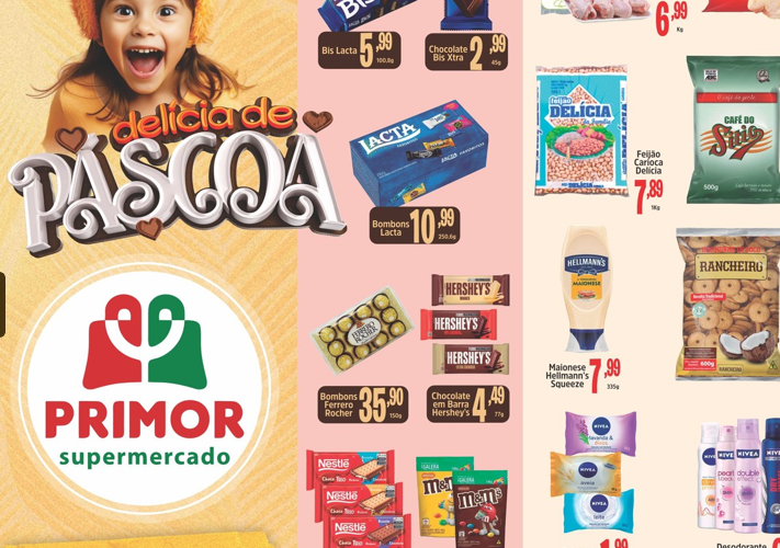 Supermercado Primor até 11/03/2024
