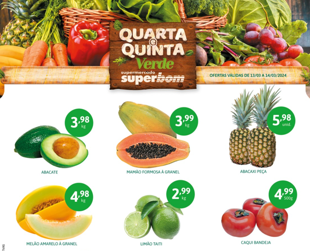 Supermercado Superbom até 14/03/2024