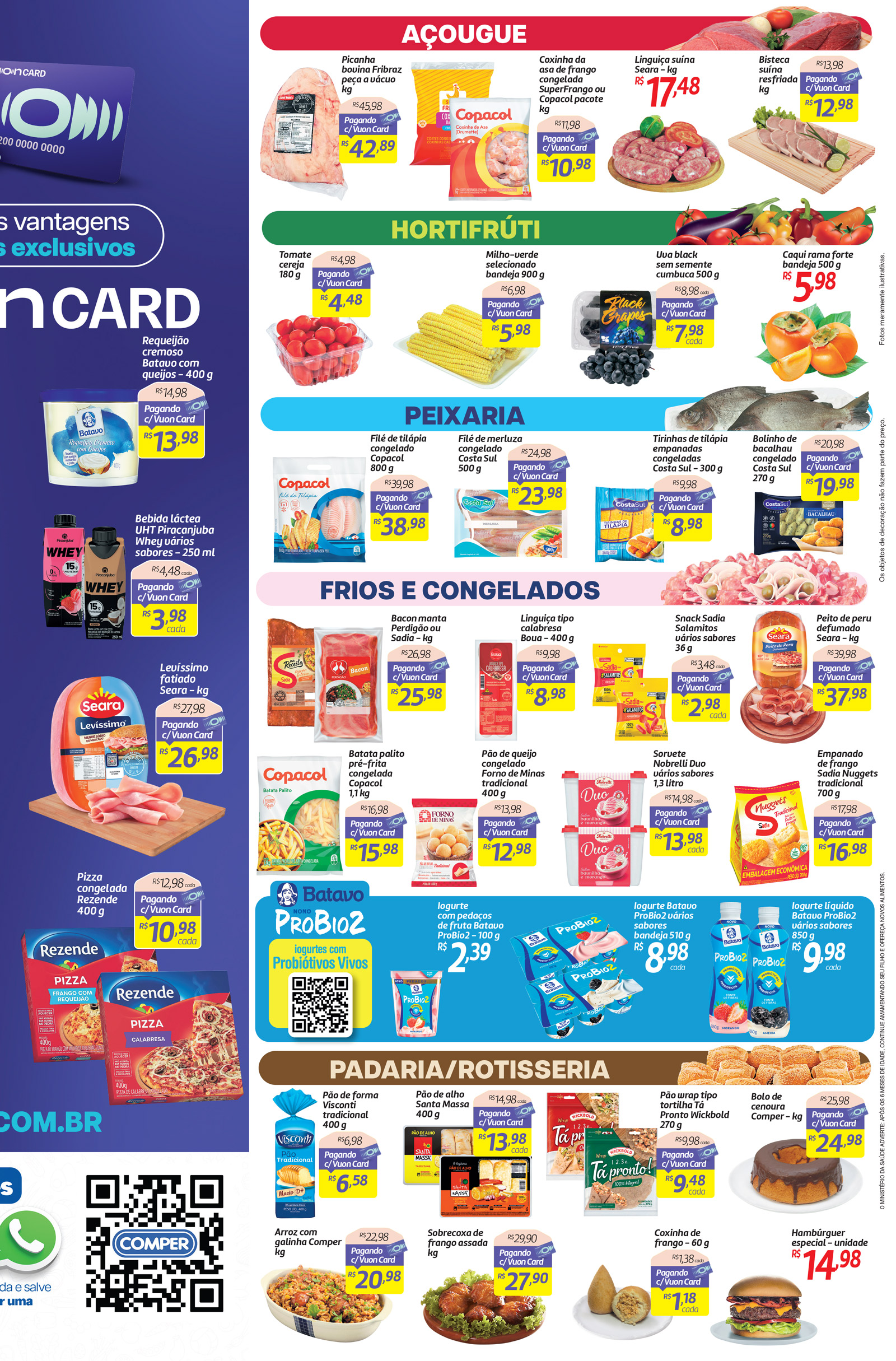  Ofertas supermercado comper 