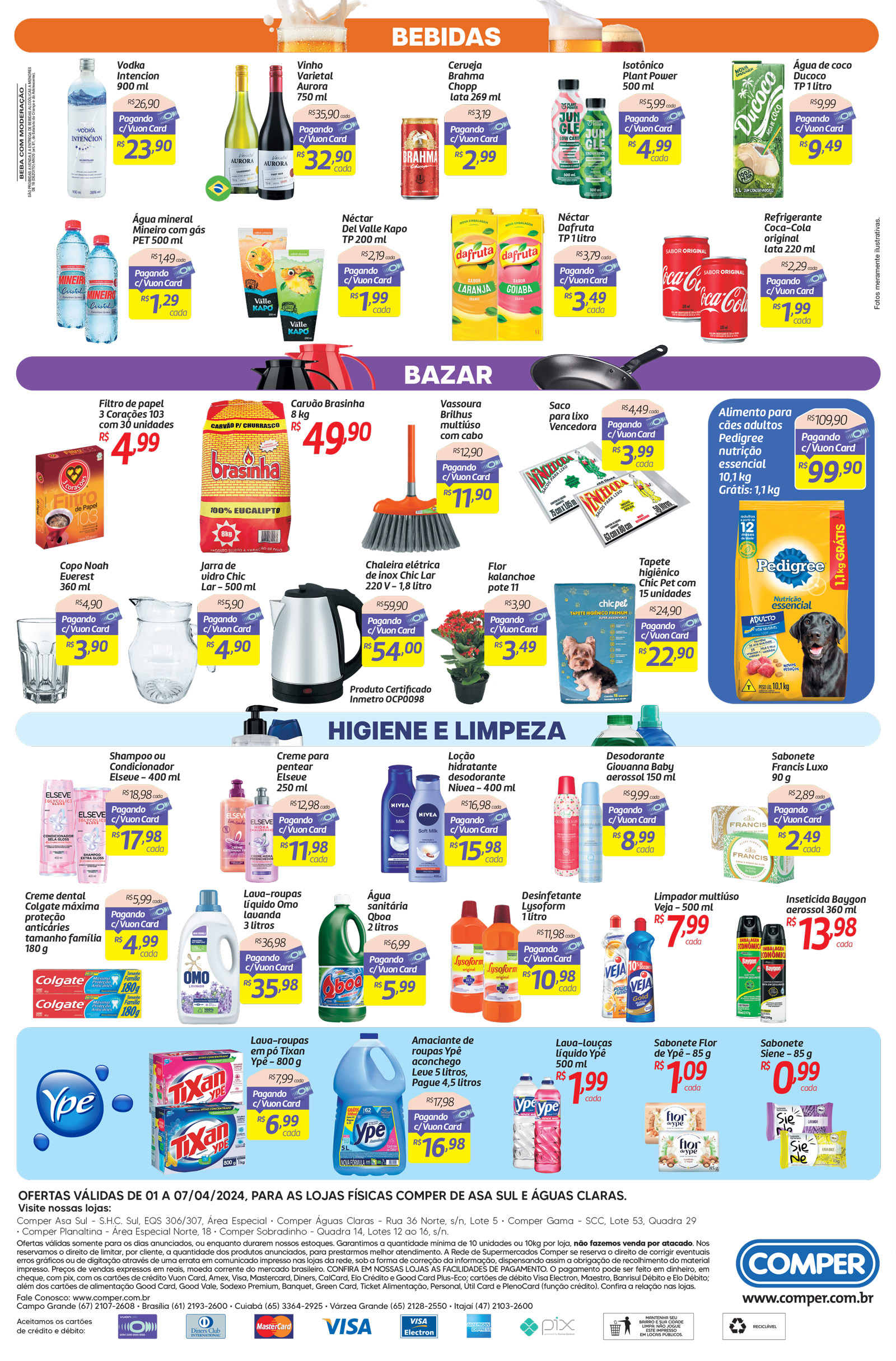  Ofertas supermercado comper 