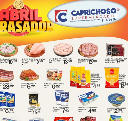 Supermercado Caprichoso até 15/04/2024