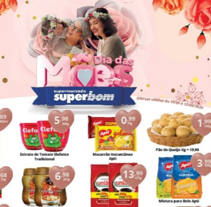 Supermercado Superbom até 12/05/2024