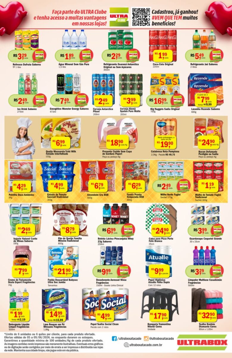 Supermercado Ultrabox até 09/06/2024 - Encartes DF