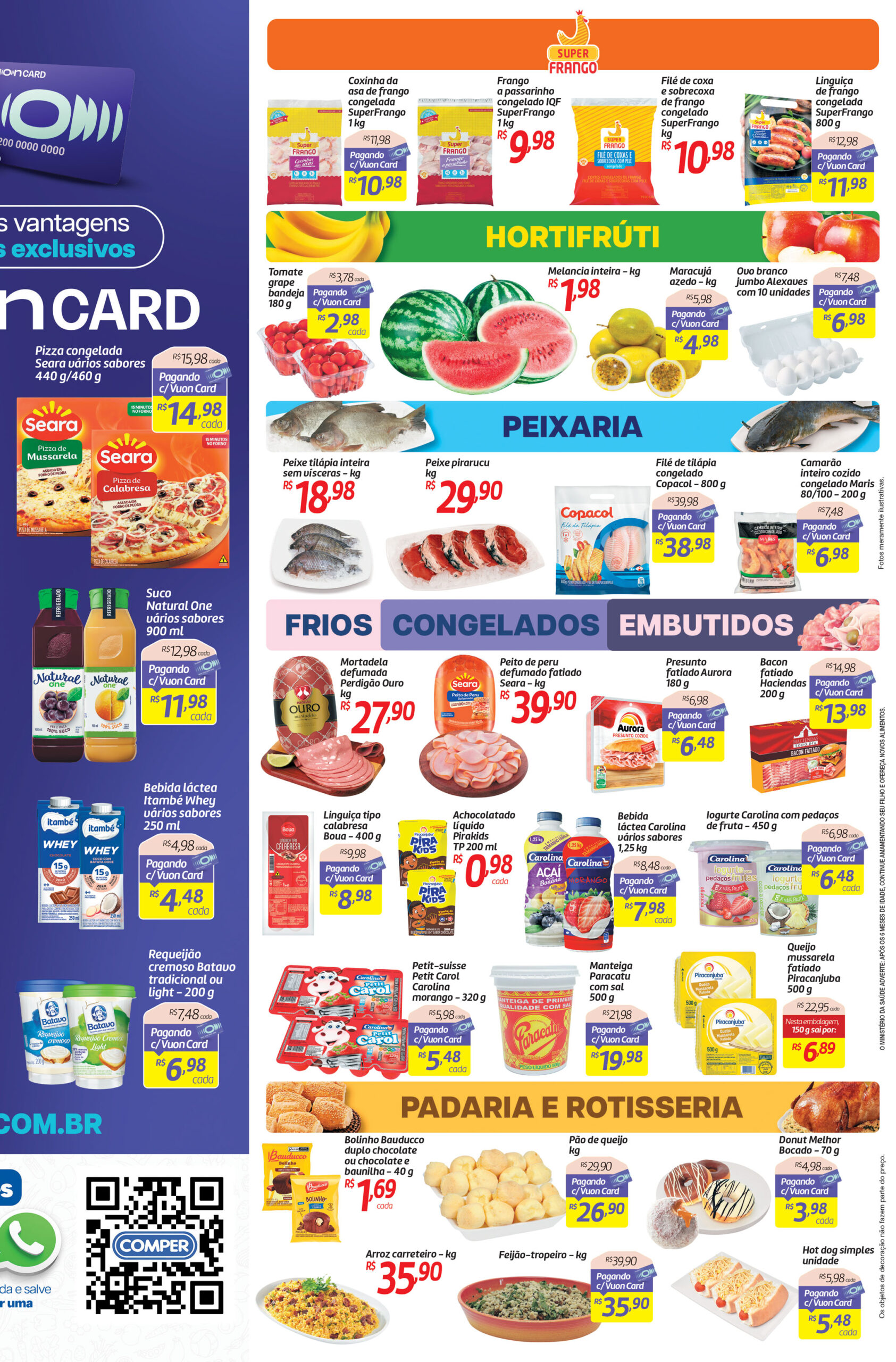 Ofertas supermercado comper