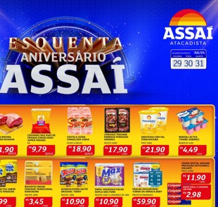 Assaí Atacadista até 31/07/2024