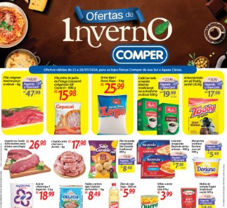 Supermercado Comper até 28/07/2024