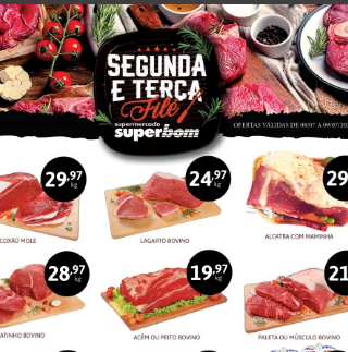 Supermercado Superbom até 09/07/2024