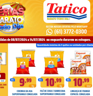 Supermercado Tatico até 14/07/2024