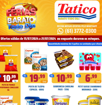 Supermercado Tatico até 21/07/2024
