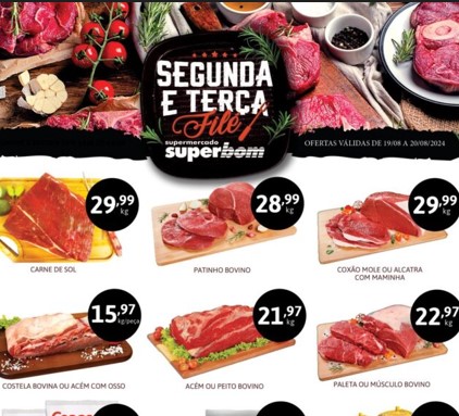 Supermercado Superbom até 20/08/2024