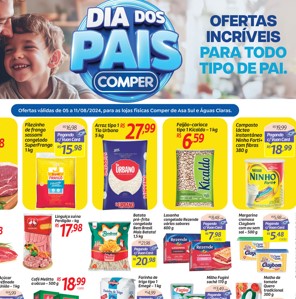 Supermercado Comper até 11/08/2024