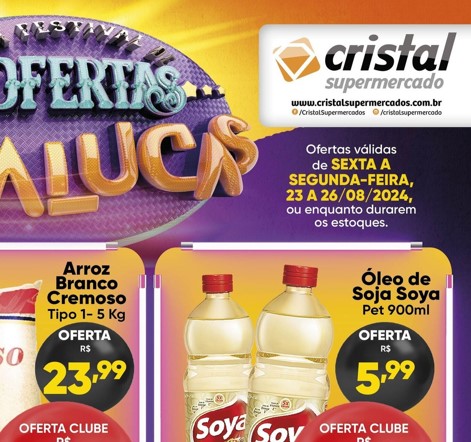 ofertas supermercado cristal