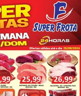 Supermercado Super Frota até 25/08/2024