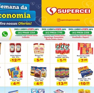 Supercei Supermercado até 18/08/2024