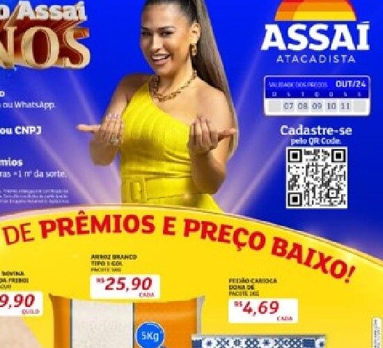 Assaí Atacadista até 11/10/2024