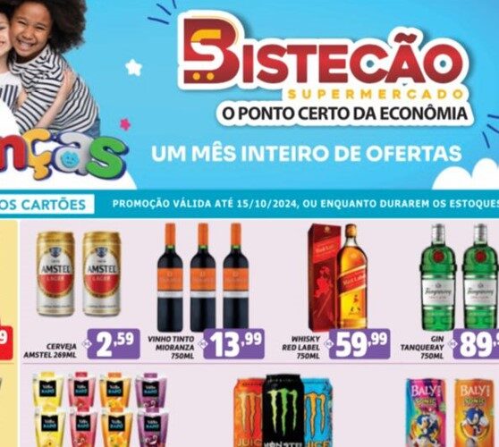 Supermercado Bistecão até 15/10/2024
