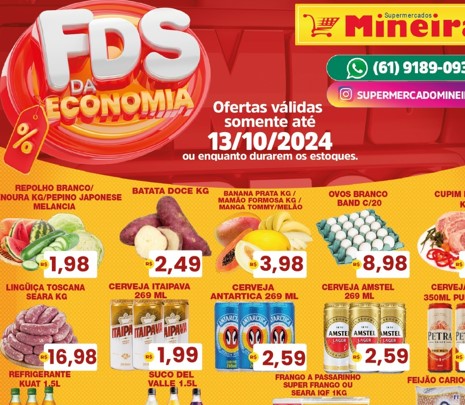 ofertas supermercado mineirão