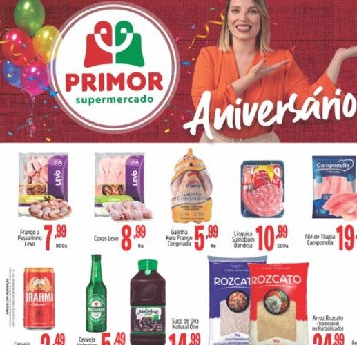Supermercado Primor até 21/10/2024