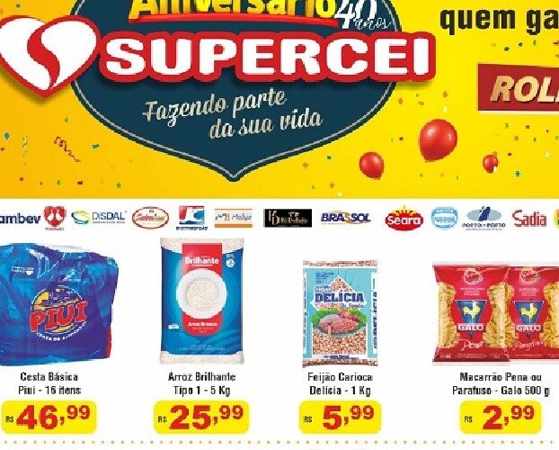 Supercei Supermercado até 06/10/2024