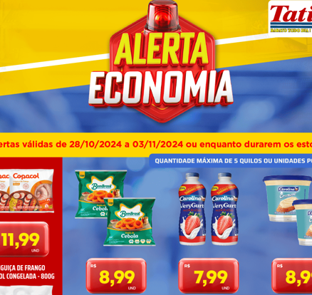 Supermercado Tatico até 03/11/2024
