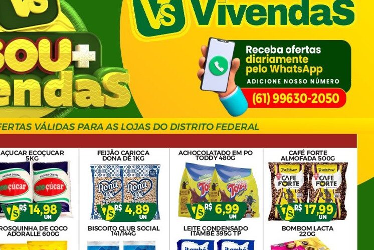 Vivendas Atacadão até 14/10/2024