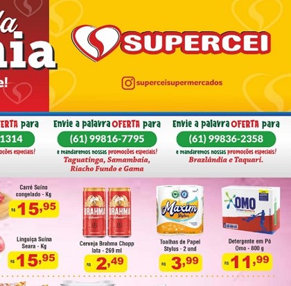 Supercei Supermercado até 10/11/2024