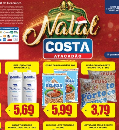 Atacadão Costa até 08/12/2024