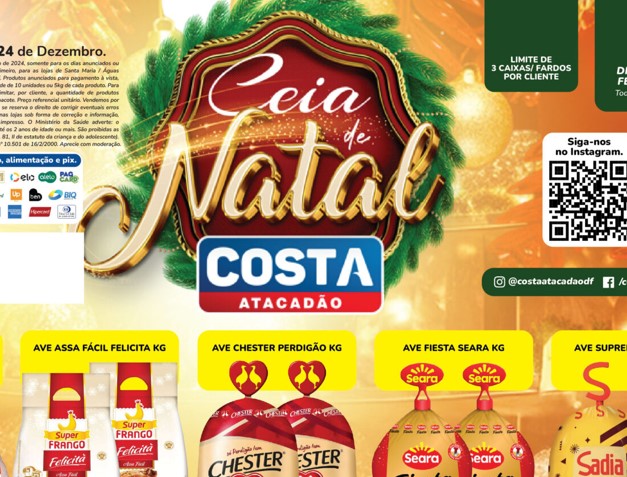 Atacadão Costa até 24/12/2024